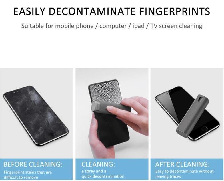 2-in-1 Screen Cleaner Spray & Wipe Kit
