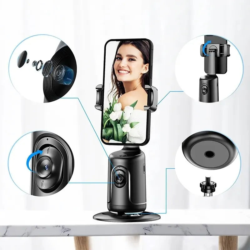 📸 Smart 360° Auto Tracking Gimbal